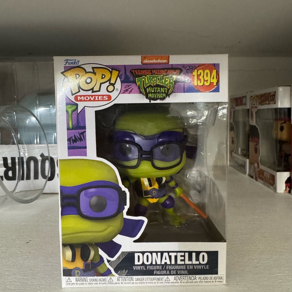 Funko Donatello Vinyl Figure - Green and Purple